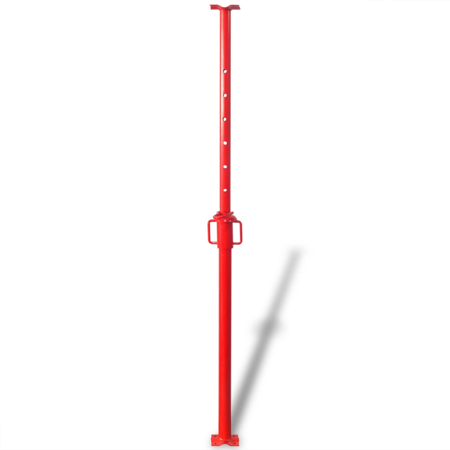 vidaXL Acrow Prop Red 180 x 12.5 x 12.5 cm Steel with a Painted Finish