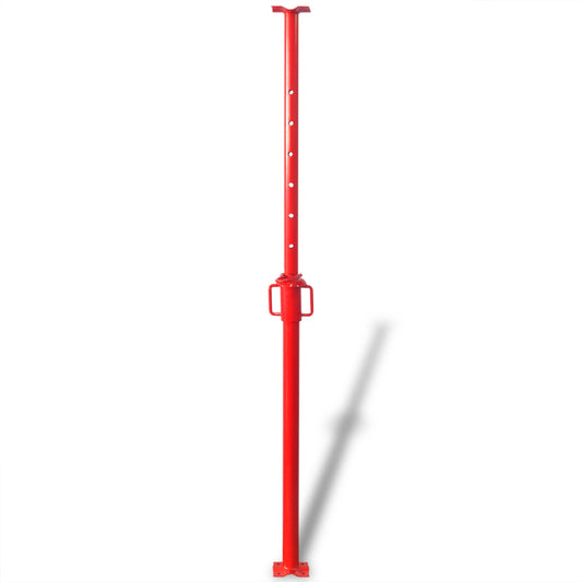 vidaXL Acrow Prop Red 180 x 12.5 x 12.5 cm Steel with a Painted Finish
