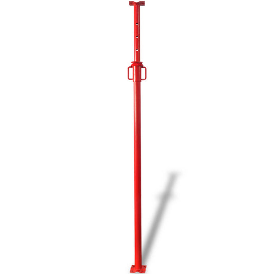 vidaXL Acrow Prop Red 280 x 12 x 12 cm Steel with a Painted Finish