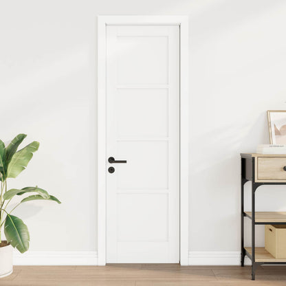 vidaXL Interior Door White 61 x 198.5 cm Plywood