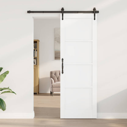 vidaXL Interior Door White 73.5 x 211 cm Plywood
