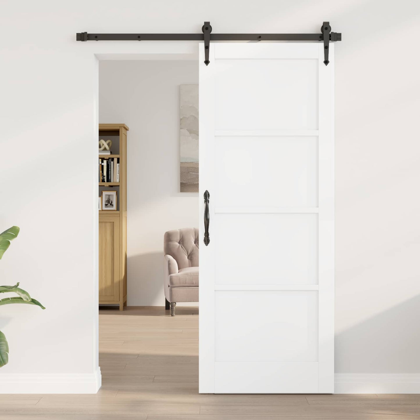 vidaXL Interior Door White 78 x 202 cm Plywood