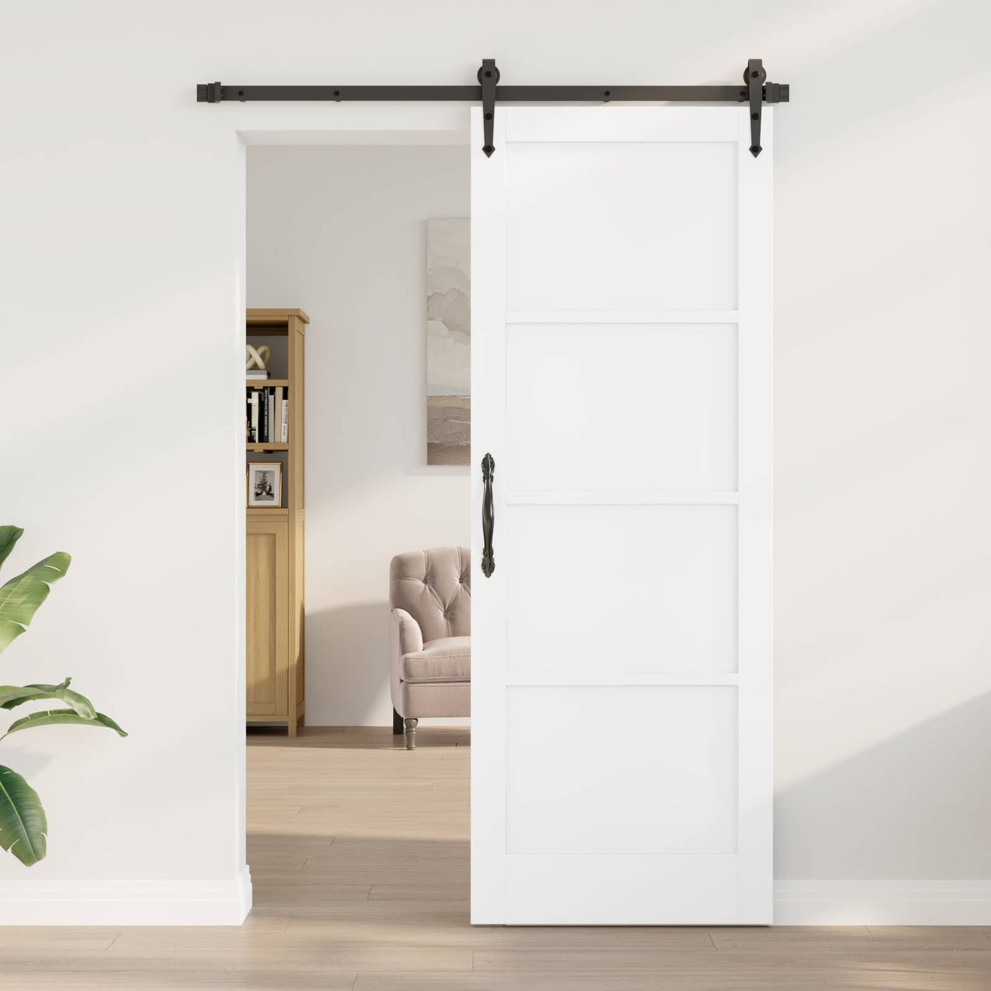 vidaXL Interior Door White 78 x 211 cm Plywood