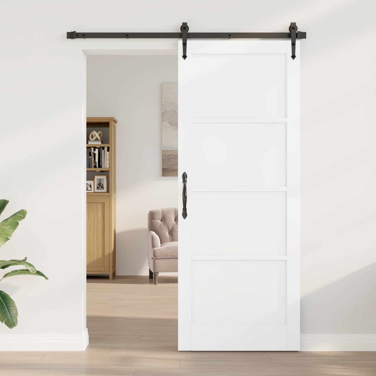vidaXL Interior Door White 83 x 211 cm Plywood