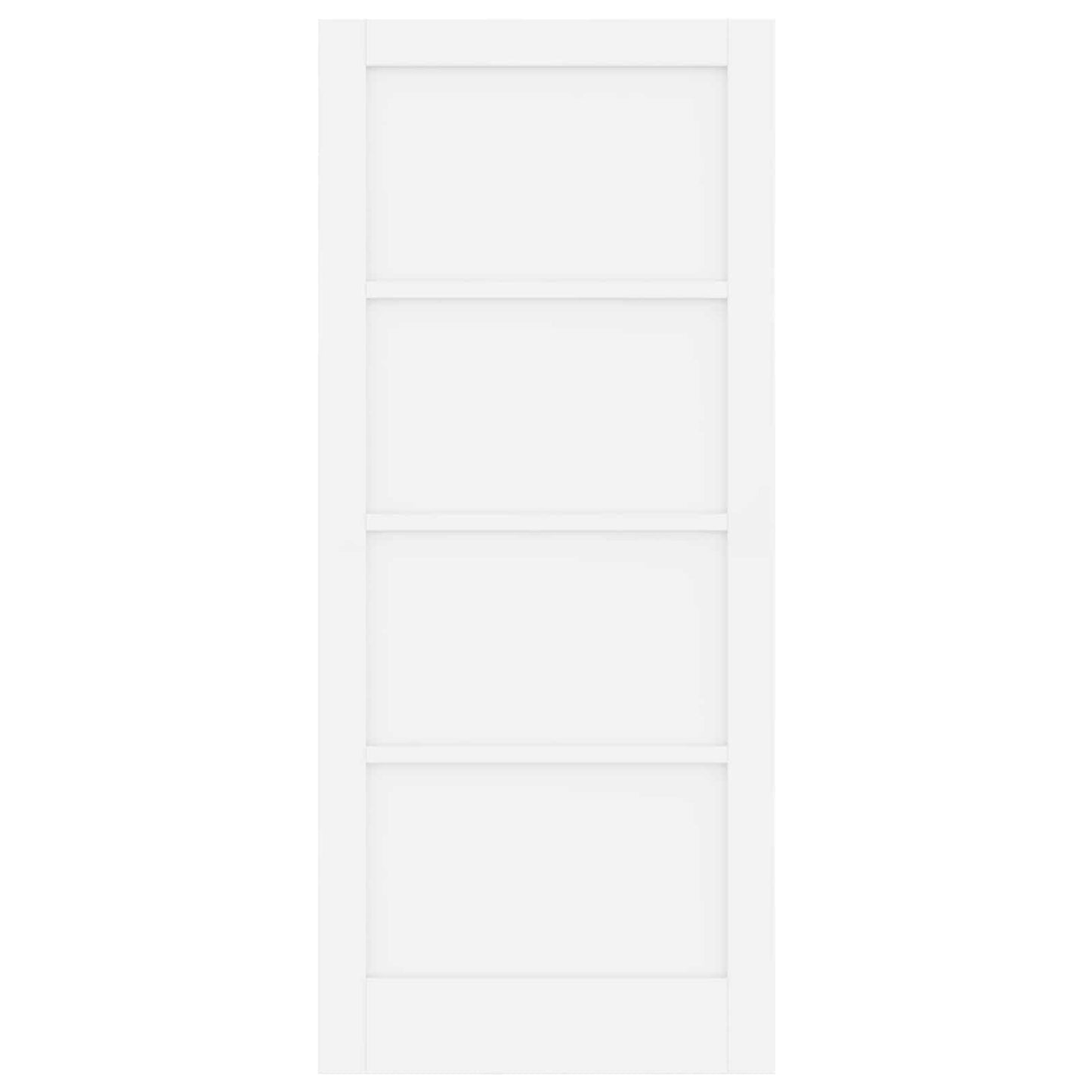 vidaXL Interior Door White 86 x 198.5 cm Plywood
