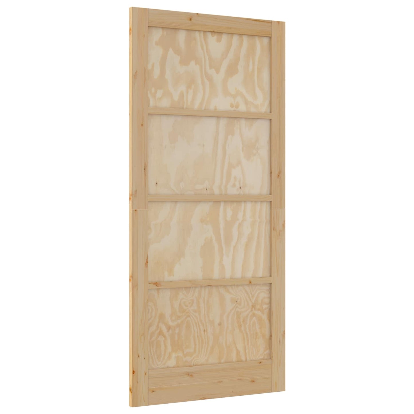 vidaXL Interior Door Natural 93 x 202 cm Plywood