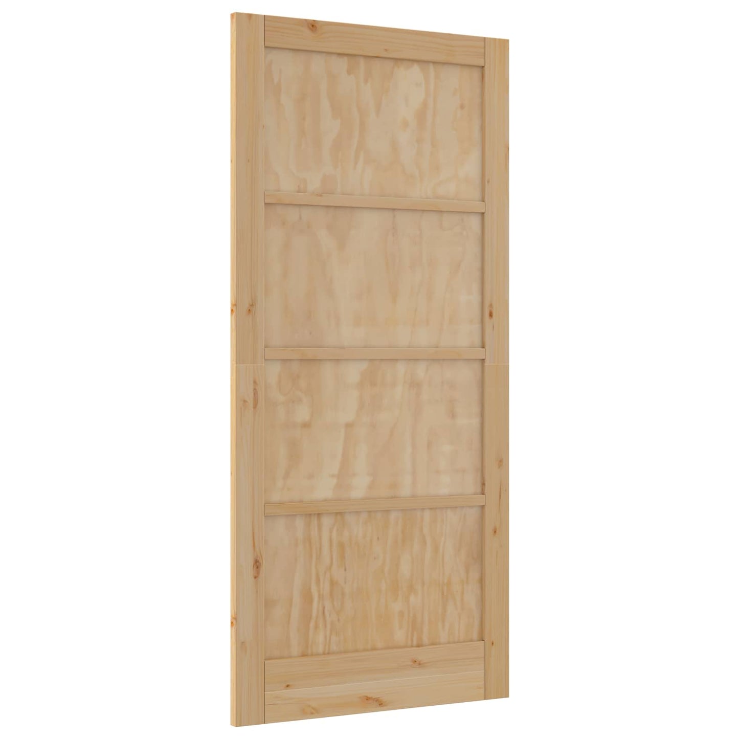 vidaXL Interior Door Natural 93 x 202 cm Plywood