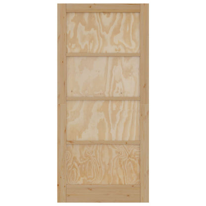vidaXL Interior Door Natural 93 x 202 cm Plywood