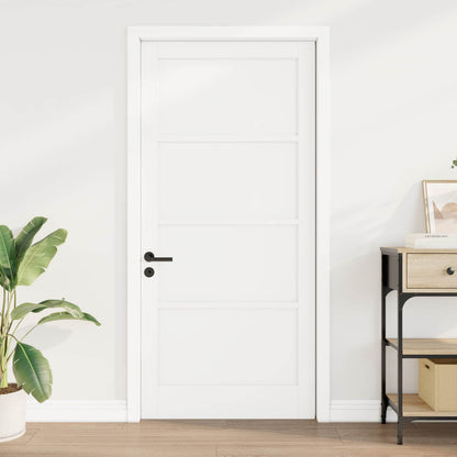 vidaXL Interior Door White 93 x 202 cm Plywood