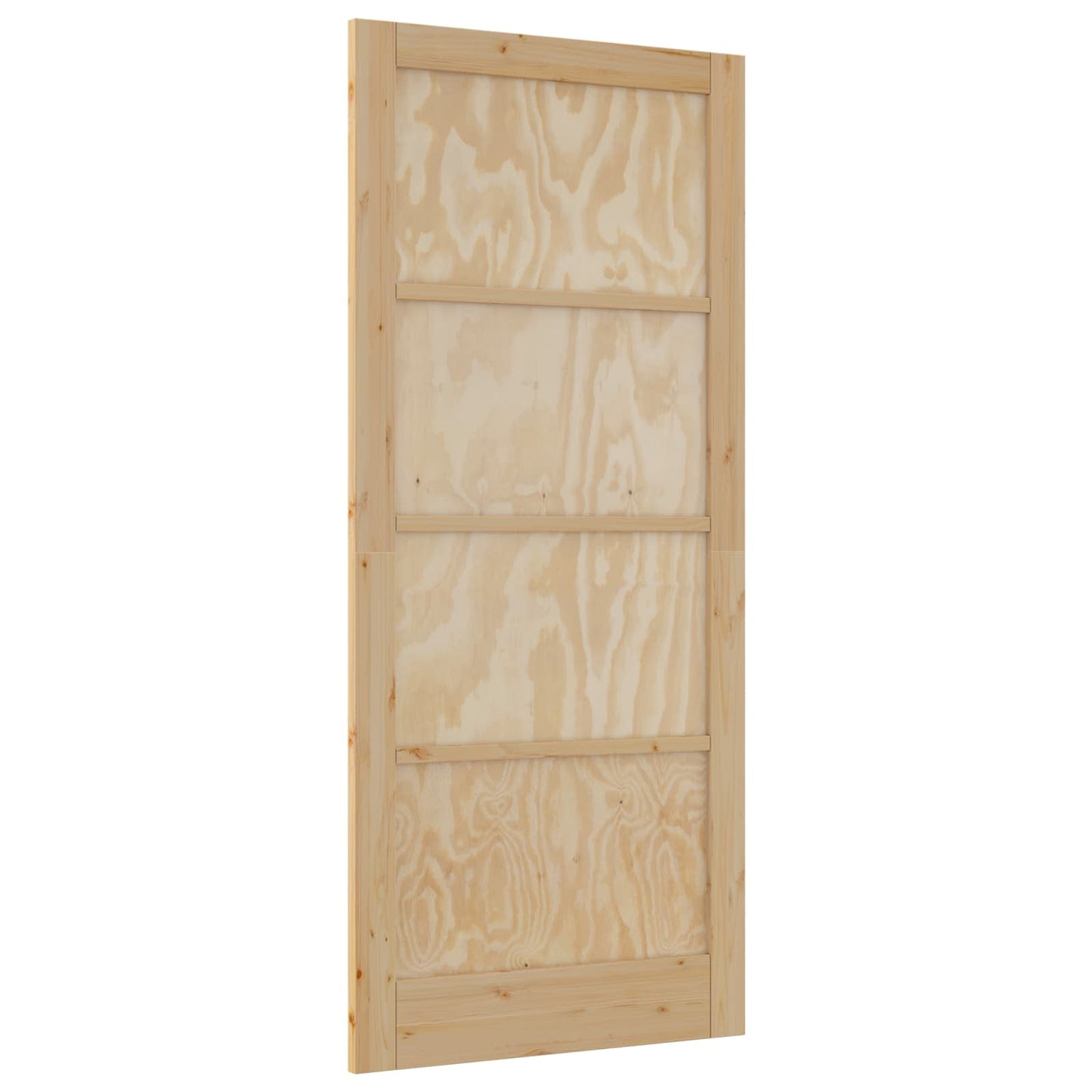 vidaXL Interior Door Natural 93 x 211 cm Plywood