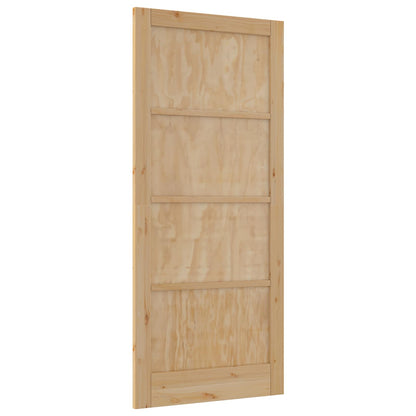 vidaXL Interior Door Natural 93 x 211 cm Plywood