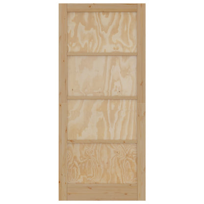 vidaXL Interior Door Natural 93 x 211 cm Plywood