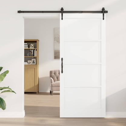 vidaXL Interior Door White 93 x 211 cm Plywood