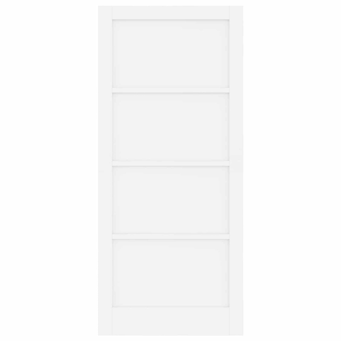 vidaXL Interior Door White 93 x 211 cm Plywood
