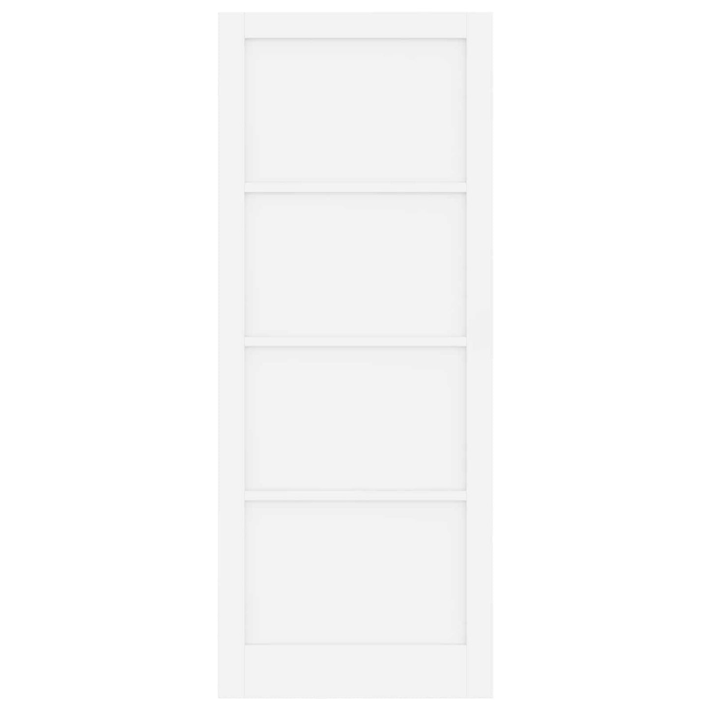 vidaXL Interior Door White 93 x 232 cm Plywood