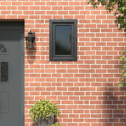 vidaXL Tilt & Turn Basement Window RISOR 60 x 80 cm PVC and Glass