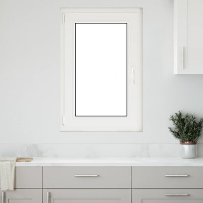 vidaXL Tilt & Turn Basement Window RISOR 60 x 80 cm PVC and Glass