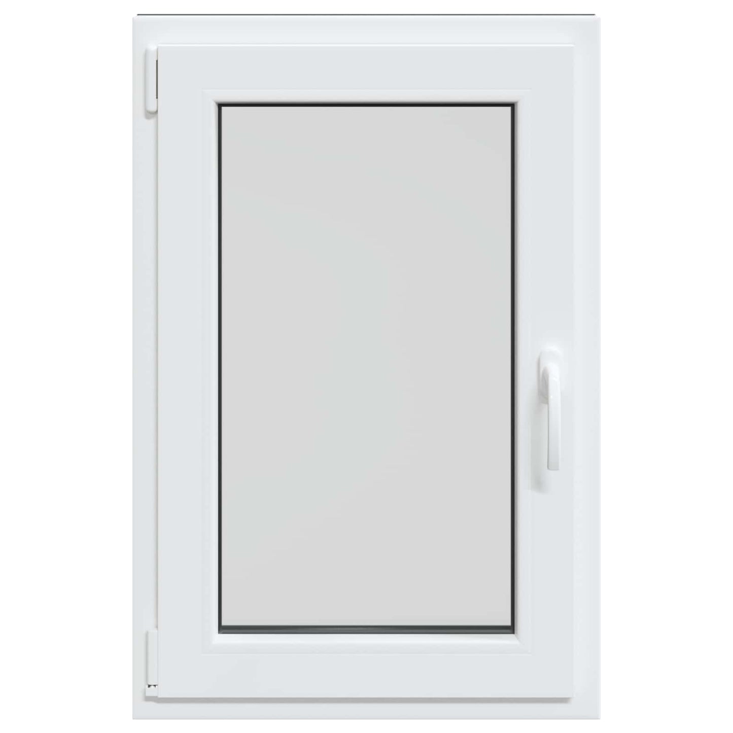 vidaXL Tilt & Turn Basement Window RISOR 60 x 80 cm PVC and Glass