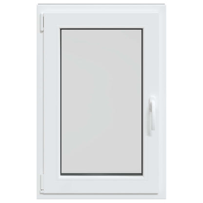 vidaXL Tilt & Turn Basement Window RISOR 60 x 80 cm PVC and Glass