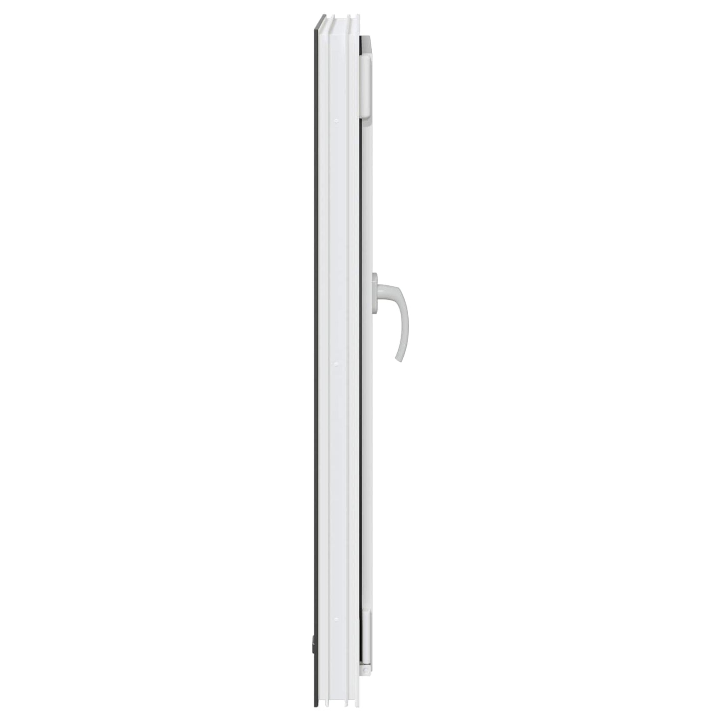 vidaXL Tilt & Turn Basement Window RISOR 60 x 80 cm PVC and Glass