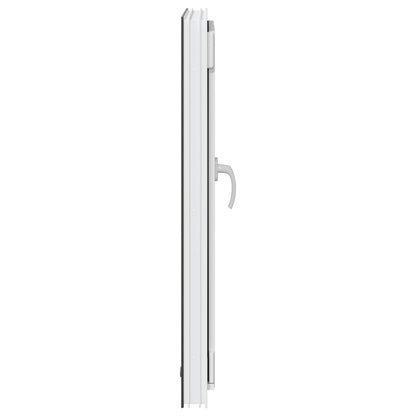 vidaXL Tilt & Turn Basement Window RISOR 60 x 80 cm PVC and Glass