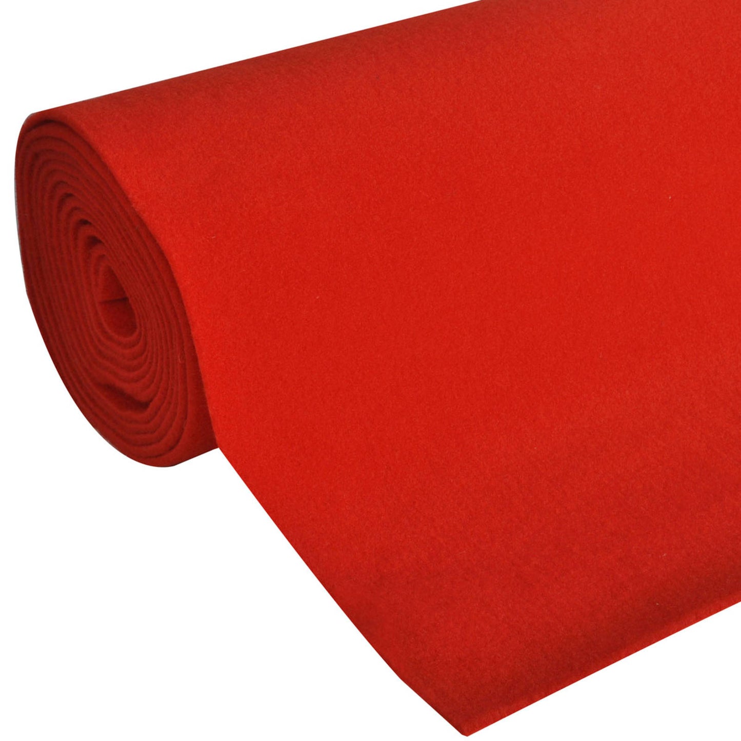 vidaXL Carpet Red 1 x 20 m Polyester