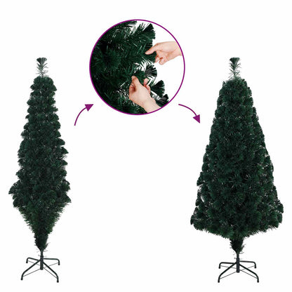 vidaXL Fiber Optic Christmas Tree 240 cm 36 LEDs Multicolour PVC