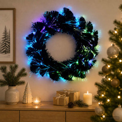 vidaXL Christmas Garland 24 LEDs Multicolour PVC