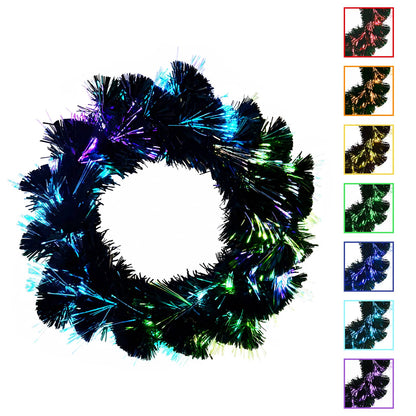 vidaXL Christmas Garland 24 LEDs Multicolour PVC