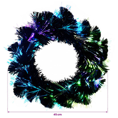 vidaXL Christmas Garland 24 LEDs Multicolour PVC