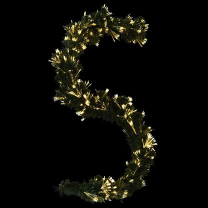vidaXL Christmas Garland 48 LEDs Warm White PVC