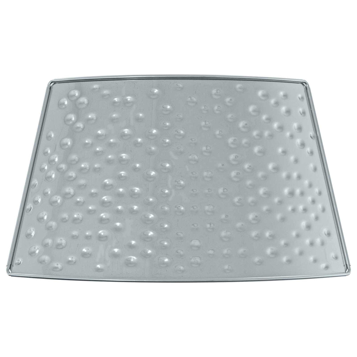 vidaXL Christmas Tree Skirt Cone-shaped Silver Ø 62 x 25 cm Steel