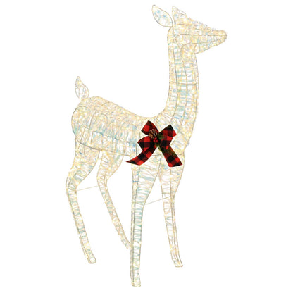 vidaXL 3D Christmas Reindeer LOVIISA 200 LEDs Warm White