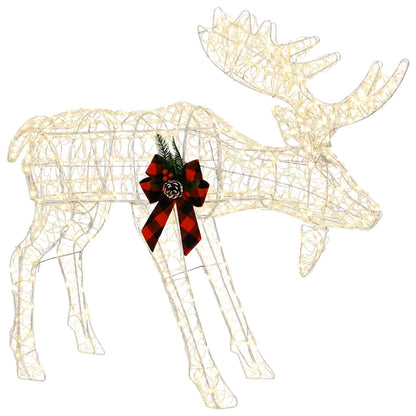vidaXL Moose Christmas Decoration 170 LEDs Warm White