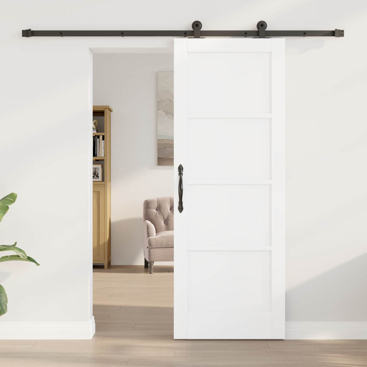 vidaXL Sliding Door ORKDAL 73.5 x 198.5 cm Engineered Wood