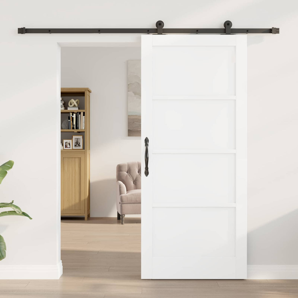 vidaXL Sliding Door ORKDAL 86 x 198.5 cm Engineered Wood