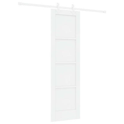 vidaXL Sliding Door 61 x 198.5 cm Engineered Wood White