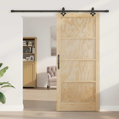 vidaXL Sliding Door ORKDAL 93 x 211 cm Engineered Wood