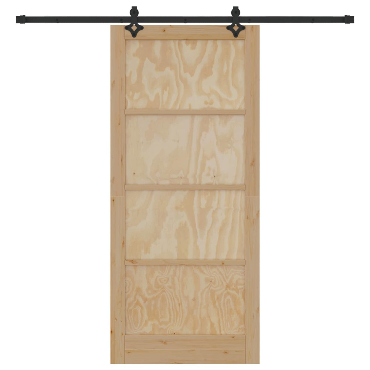 vidaXL Sliding Door ORKDAL 93 x 211 cm Engineered Wood