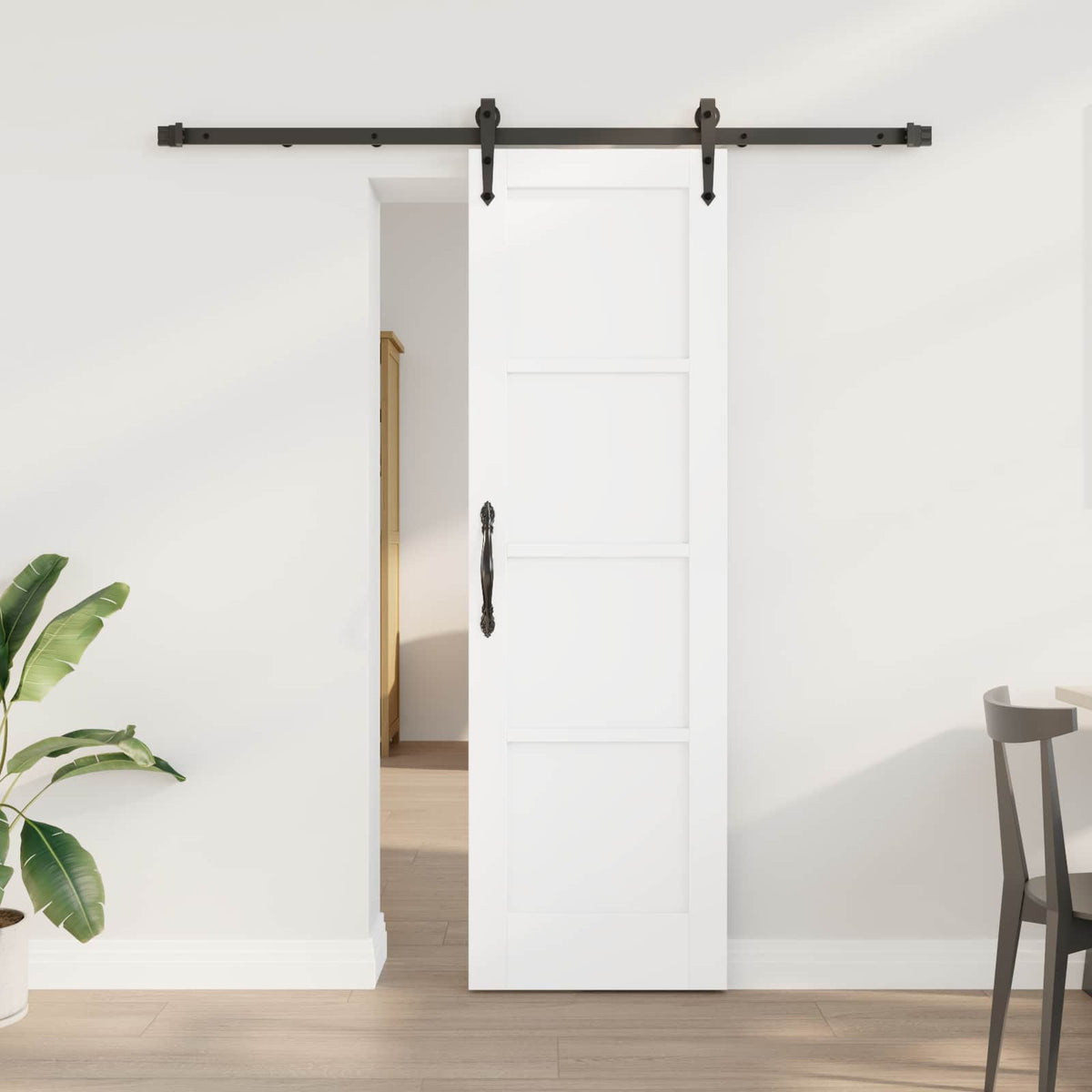 vidaXL Sliding Door ORKDAL 61 x 198.5 cm Engineered Wood