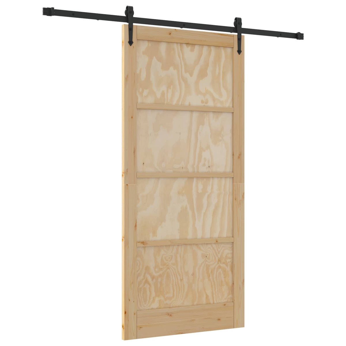 vidaXL Sliding Door ORKDAL 93 x 202 cm Engineered Wood