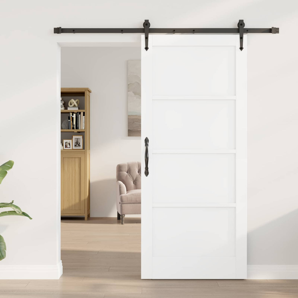 vidaXL Sliding Door ORKDAL 86 x 198.5 cm Engineered Wood