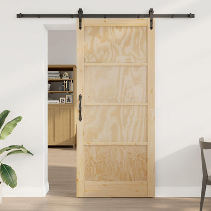 vidaXL Sliding Door ORKDAL 93 x 211 cm Engineered Wood