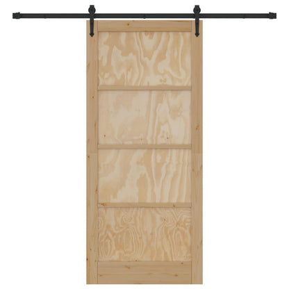 vidaXL Sliding Door ORKDAL 93 x 211 cm Engineered Wood