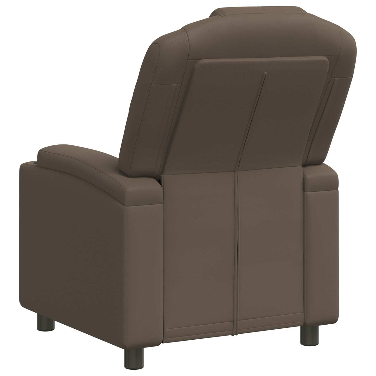 vidaXL Recliner Chair Grey 75 x 95 x 106 cm Fabric