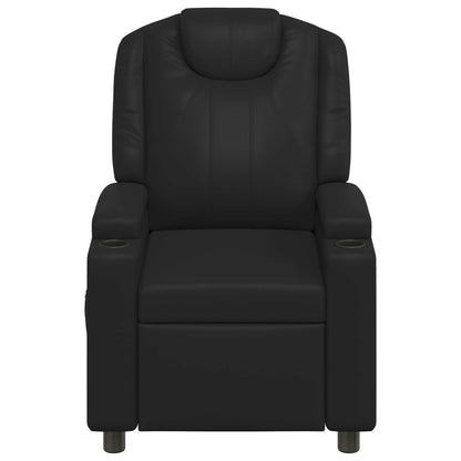 vidaXL Recliner Massage Chair Black 75 x 95 x 106 cm Fabric