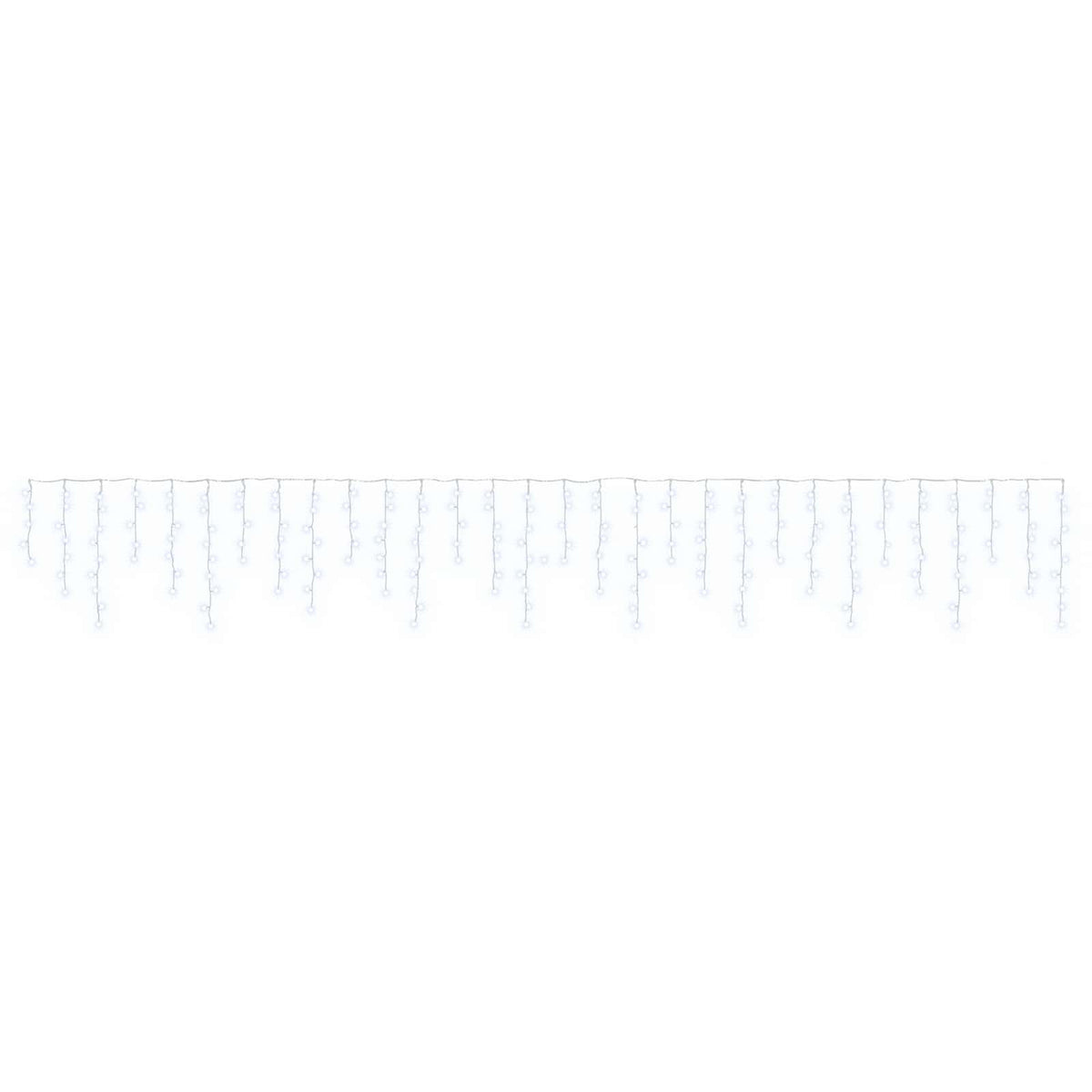 vidaXL Curtain Lights 210 LEDs Cold White 500 x 72 cm