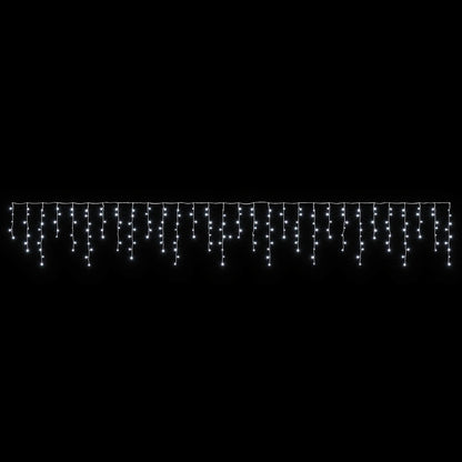 vidaXL Curtain Lights 210 LEDs Cold White 500 x 72 cm