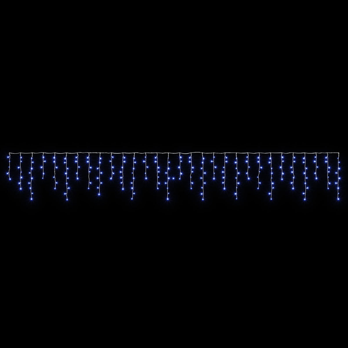 vidaXL Curtain Lights 210 LEDs Blue 500 x 72 cm
