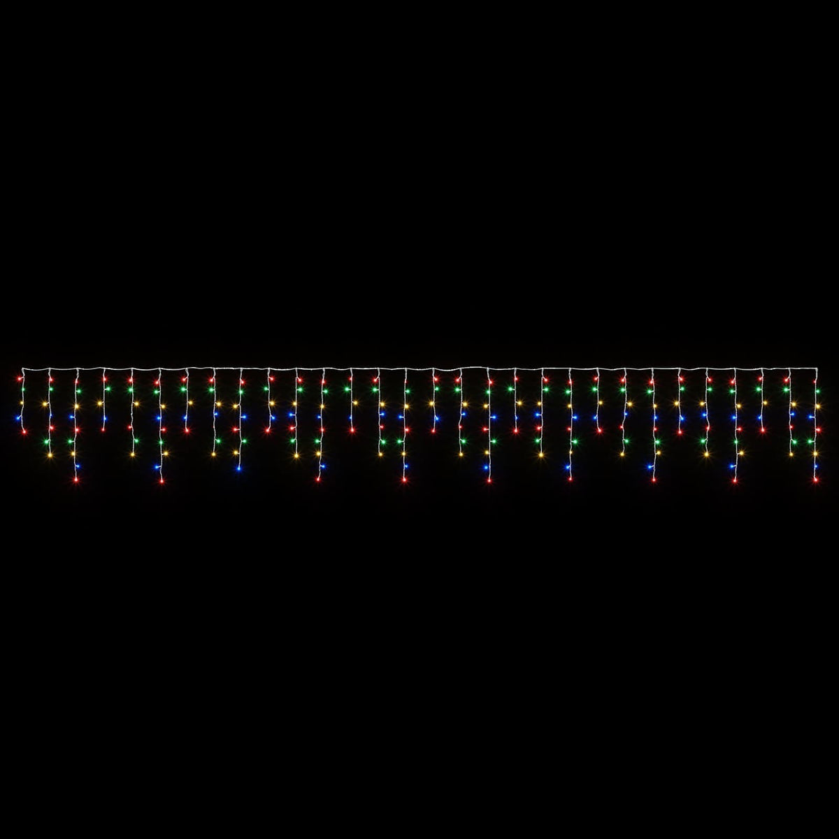 vidaXL Curtain Lights 210 LEDs Multicolour 500 x 72 cm